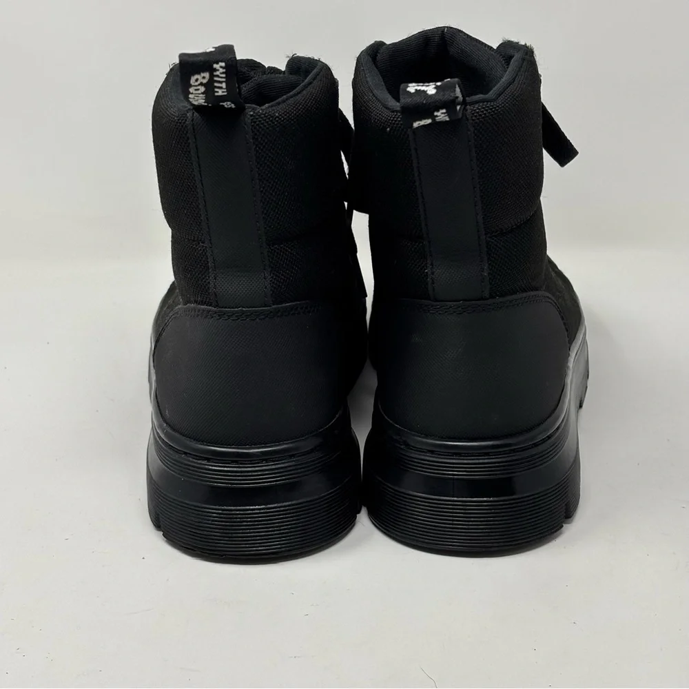 Dr. Martens Combs Women’s Pooh Casual Black Lace Up Boots Size 9 - Picture 4 of 11